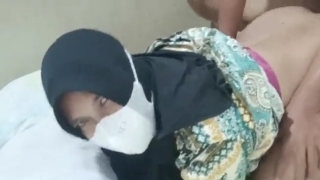 Bokep Indo Hijab Doggy style