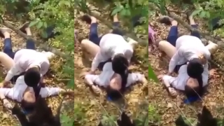 Bokep SMP bocil paksa pacar ngewe di kebun